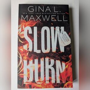Slow Burn by Gina L. Maxwell Paperback Book ⭐ Autographed ⭐